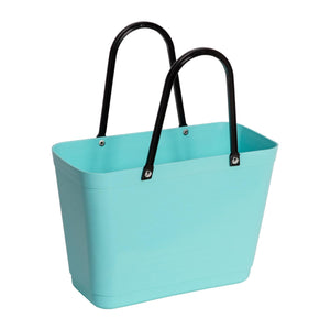 Small Aqua Hinza Bag - Green Plastic