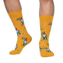 Load image into Gallery viewer, Gnarly Gnome - Men&#39;s Crew Socks - Sock It To Me
