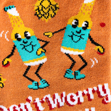 Load image into Gallery viewer, Dont Worry Be Hoppy - Men&#39;s Crew Socks - Sock It To Me
