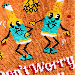 Dont Worry Be Hoppy - Men's Crew Socks - Sock It To Me