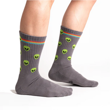 Load image into Gallery viewer, Aliens - Athletic Ribbed Men&#39;s Crew Socks - Sock It To Me
