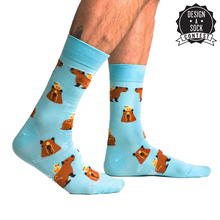 Load image into Gallery viewer, HapyBara - Men&#39;s Crew Socks - Sock It To Me
