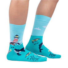 Load image into Gallery viewer, Light Up My Life - Men&#39;s Crew Socks - Sock It To Me
