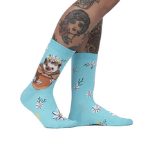 Load image into Gallery viewer, My Dear Hedgehog - Women&#39;s Crew Socks - Sock It To Me
