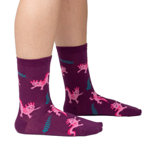 Load image into Gallery viewer, Relaxolotyl - Women&#39;s Crew Socks - Sock It To Me
