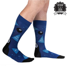 Load image into Gallery viewer, Sources Say Yes - Men&#39;s Crew Socks - Sock It To Me
