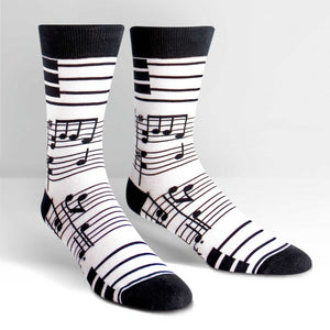 Footnotes - Men's Crew Socks - Sock It To Me