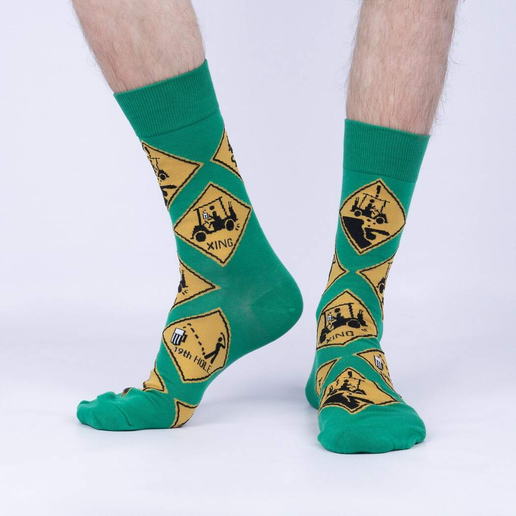 Golf Xing - Men's Crew Socks - Sock It To Me