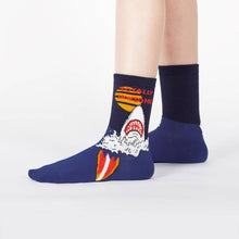 Load image into Gallery viewer, Totally Jawsome! Kids Crew Socks Pack of 3 - Sock It To Me
