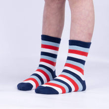 Load image into Gallery viewer, Totally Jawsome! Kids Crew Socks Pack of 3 - Sock It To Me
