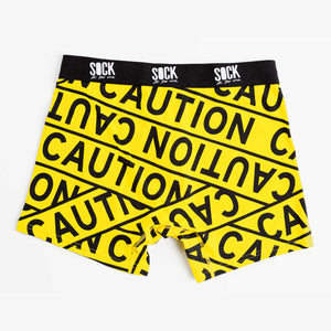 Caution - Men's Boxers - Sock It To Me
