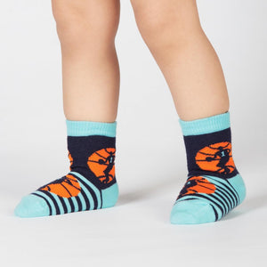 Nothin But Net - Toddler Crew Socks Ages 1-2 - Sock It To Me