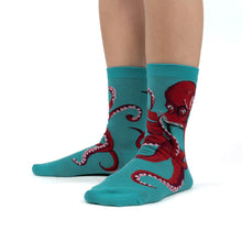 Load image into Gallery viewer, The Octive Reader - Women&#39;s Crew Socks - Sock It To Me
