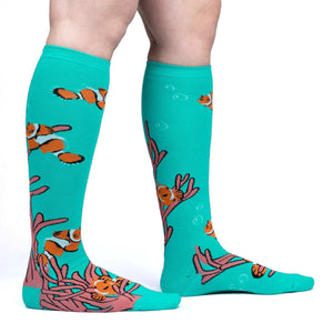 Friends With Benefish - Women's Knee High Socks - Sock It To Me