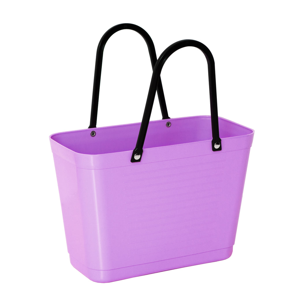 Small Lilac Hinza Bag - Green Plastic