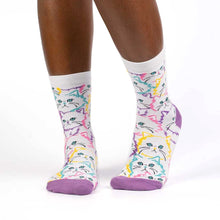 Load image into Gallery viewer, Fur Real - Women&#39;s Crew Socks - Sock It To Me
